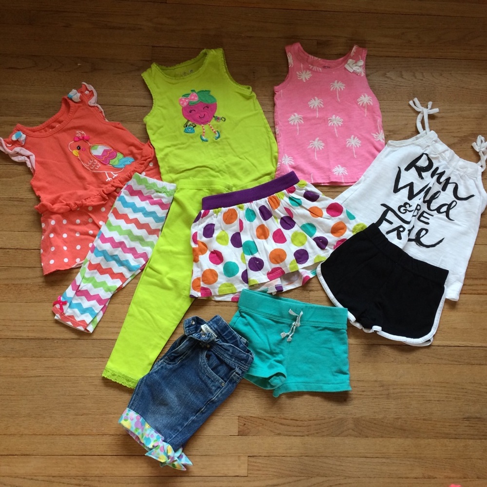 3T Girls Summer Capsule Wardrobe Bundle